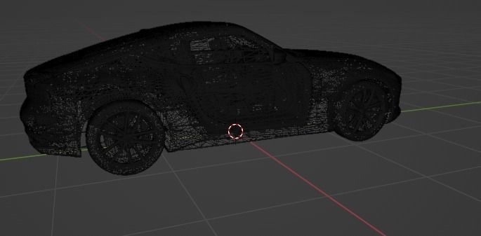 Car nisser Free 3D model_6