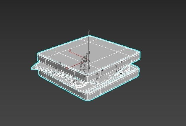 Sandwich  bread food 3D Low-poly 3D model_7