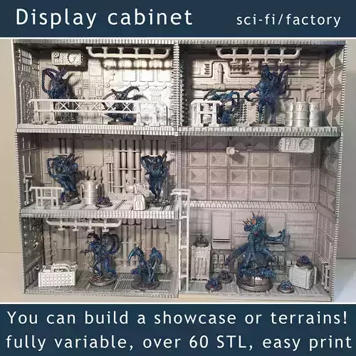 SCI-FI Display cabinet