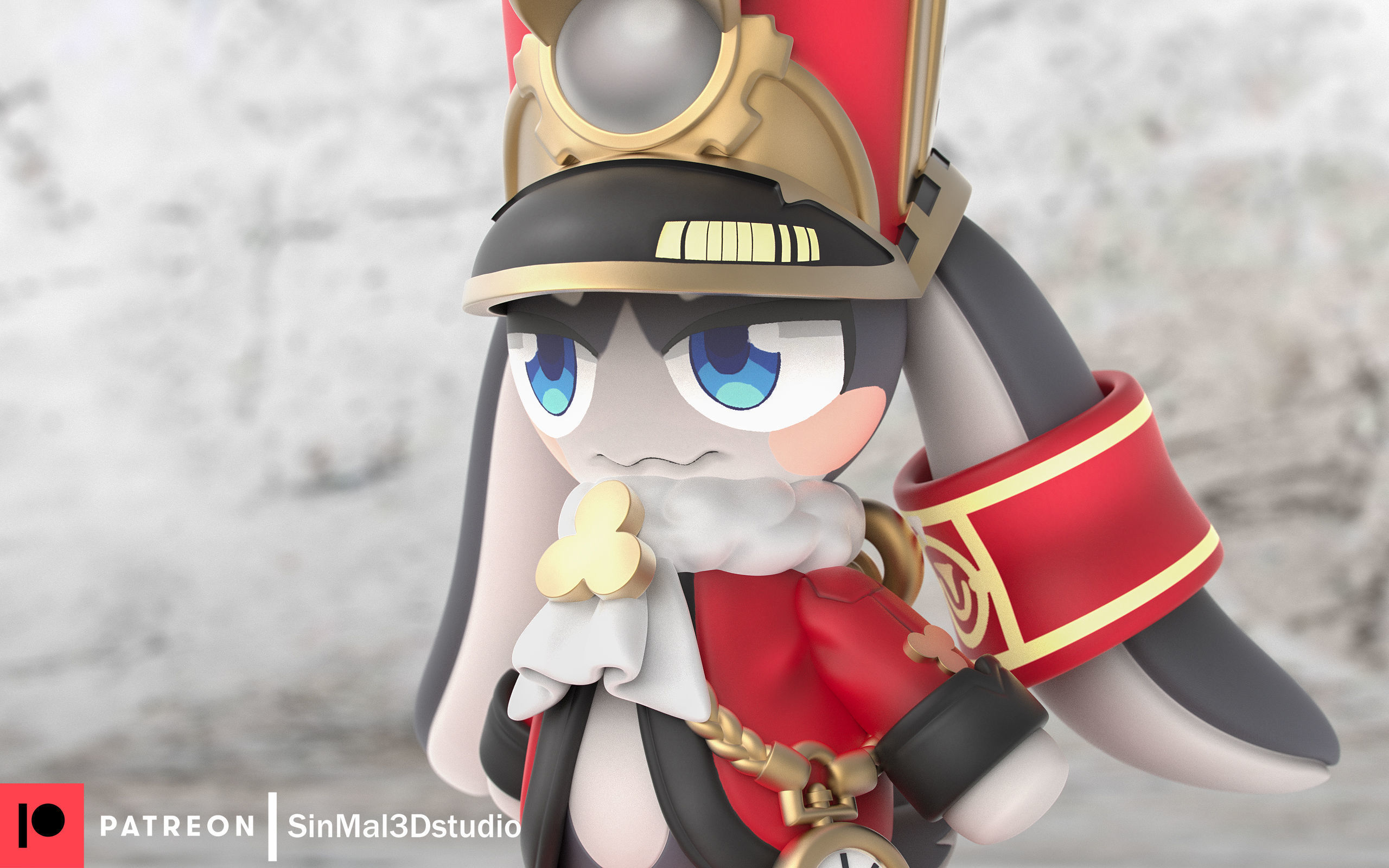 Honkai Star rail PomPom 3d printable figure  3D print model_5