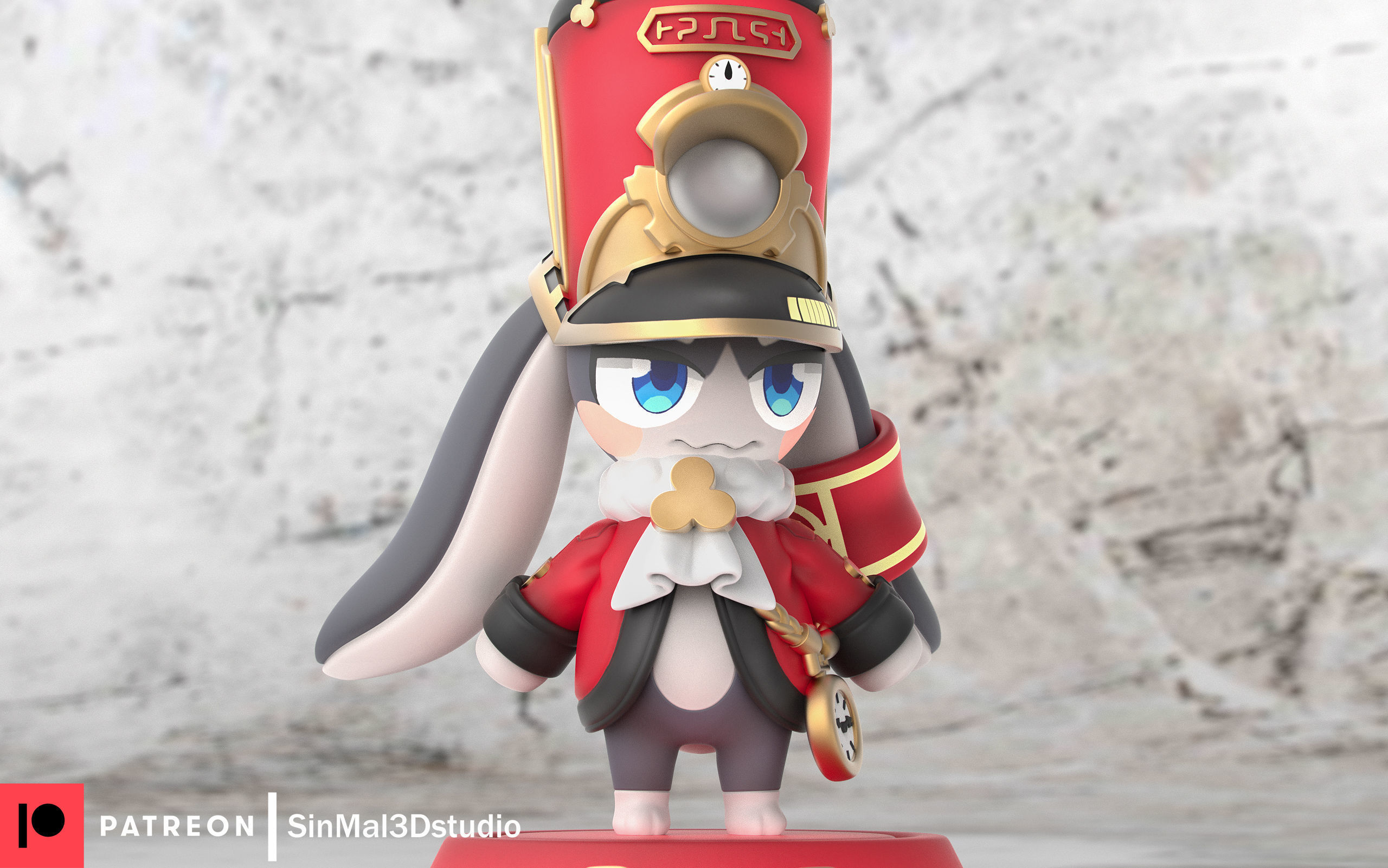 Honkai Star rail PomPom 3d printable figure  3D print model_3