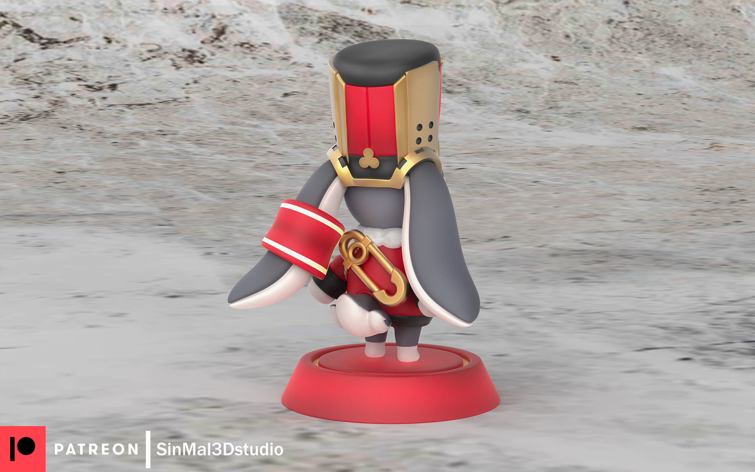 Honkai Star rail PomPom 3d printable figure  3D print model_8