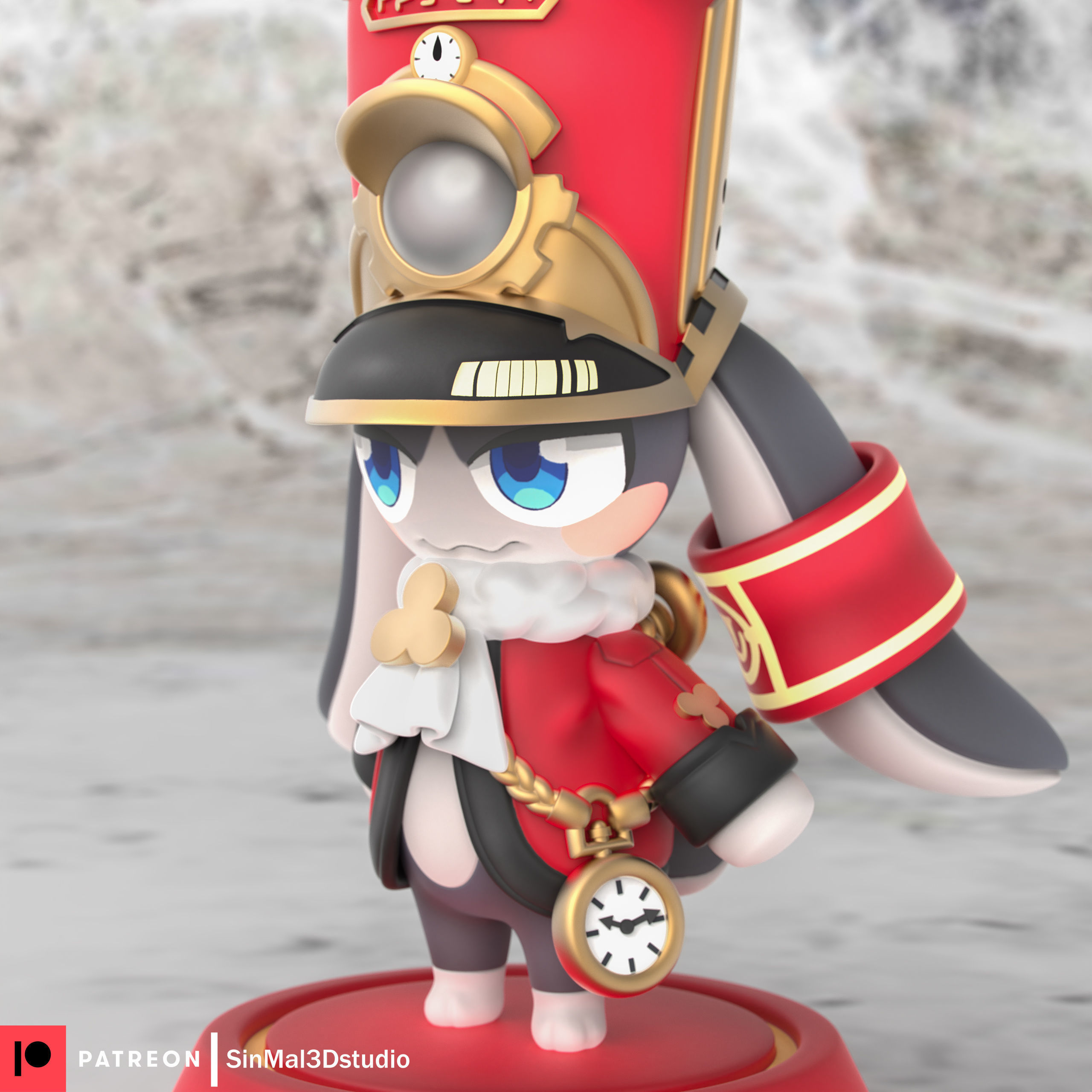 Honkai Star rail PomPom 3d printable figure  3D print model_7