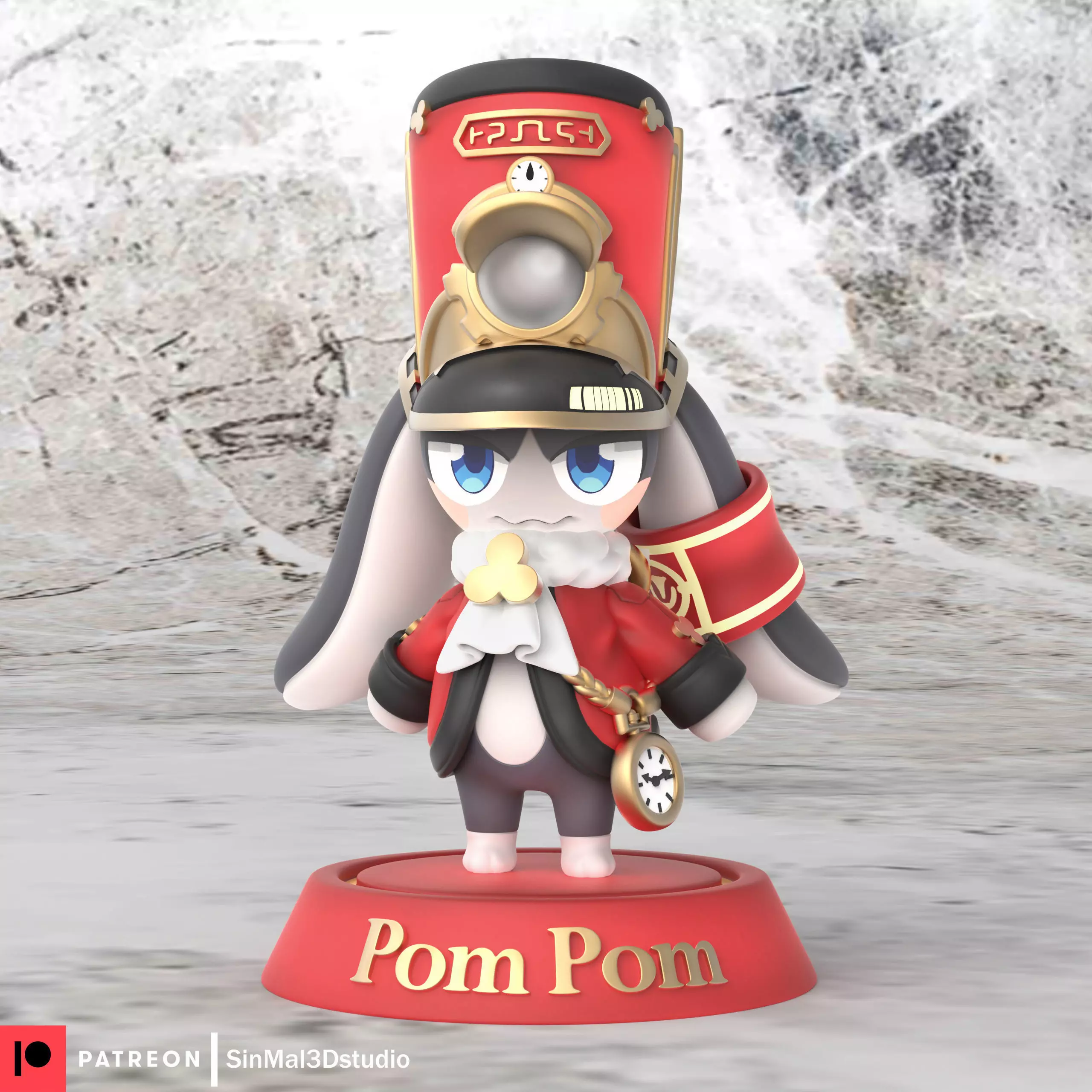 Honkai Star rail PomPom 3d printable figure  3D print model_0