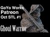 UNDEAD COLLECTION - GHOUL WARRIOR- 3D print model_1