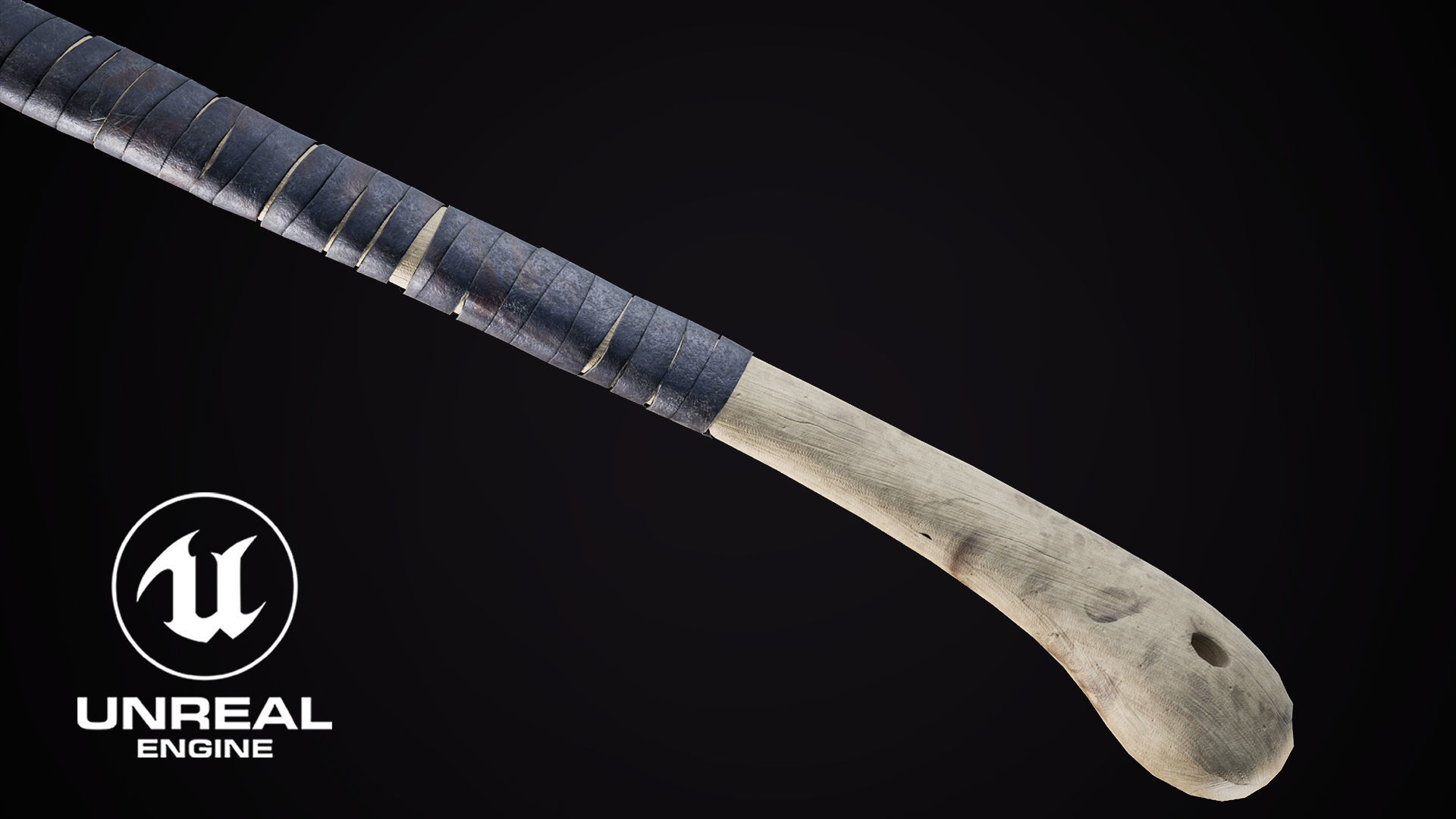 Survival Axe 3D Model Low-poly 3D model_8