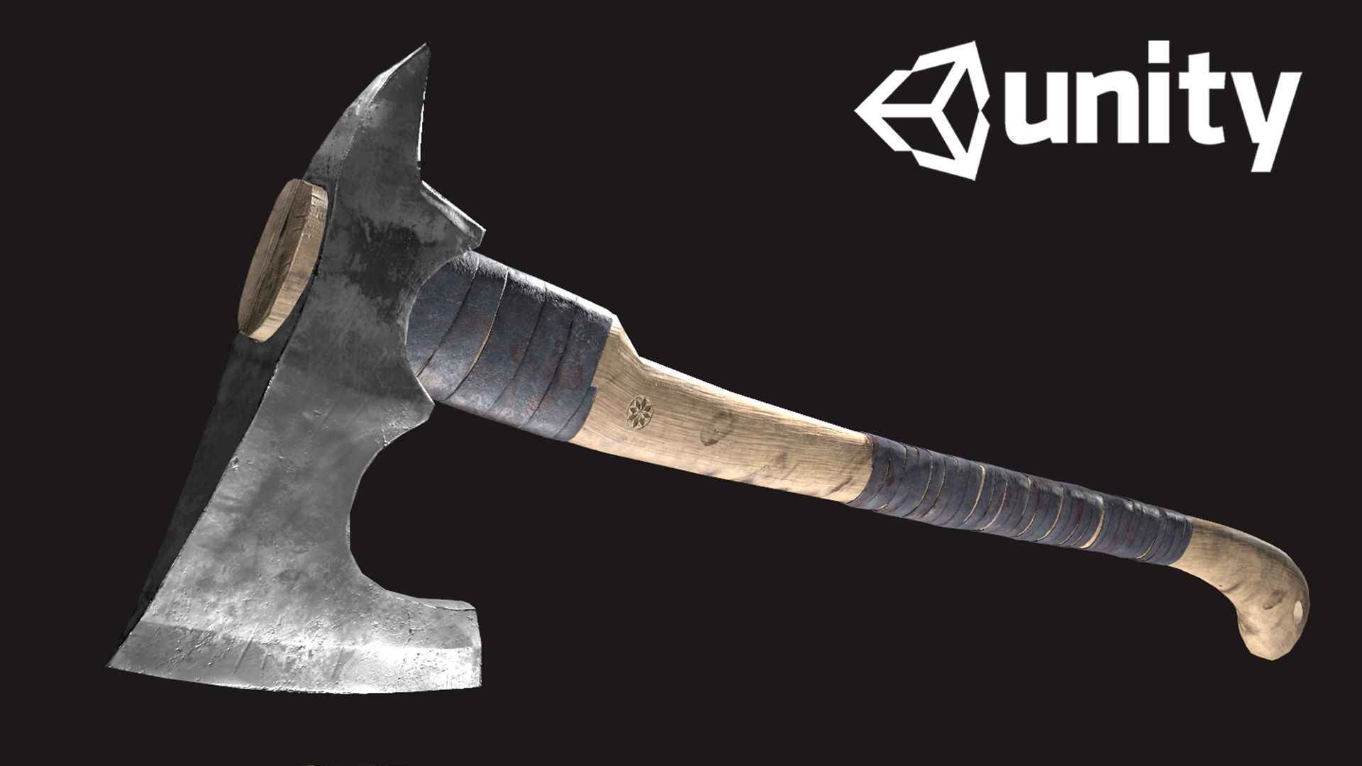 Survival Axe 3D Model Low-poly 3D model_11