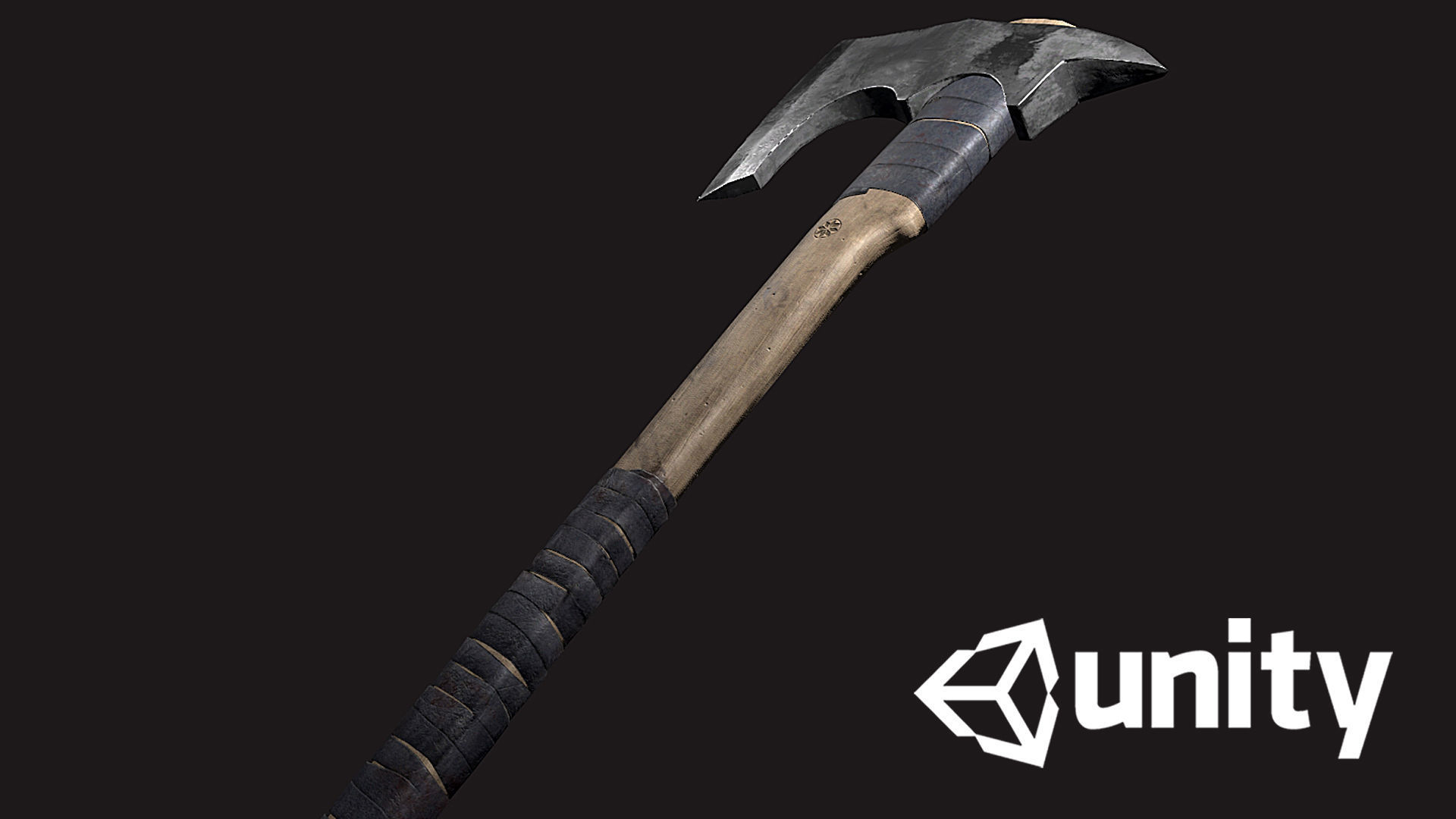 Survival Axe 3D Model Low-poly 3D model_12