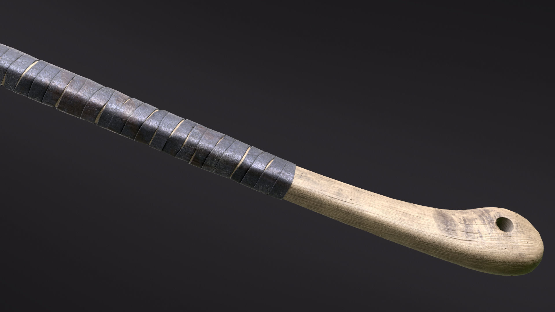 Survival Axe 3D Model Low-poly 3D model_3