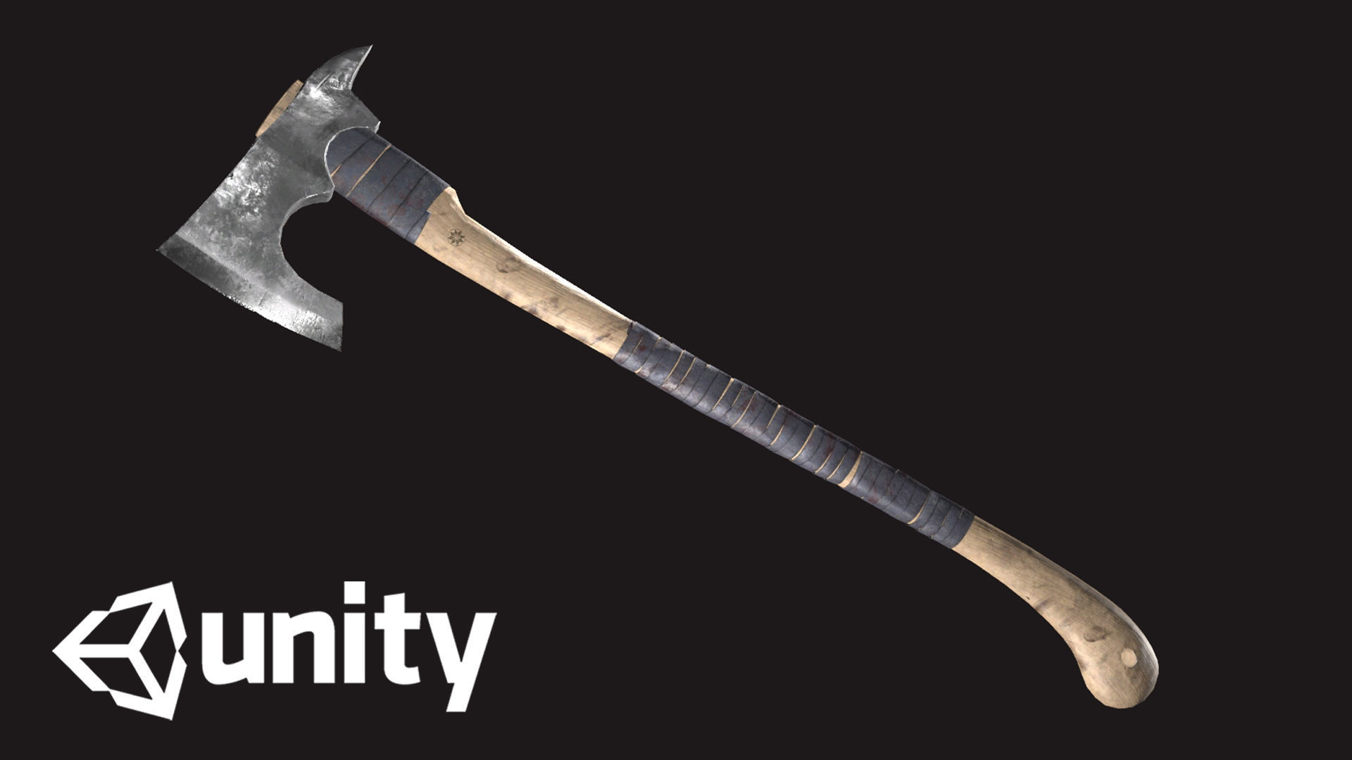 Survival Axe 3D Model Low-poly 3D model_13