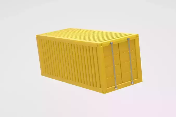 Shipping container 3D model