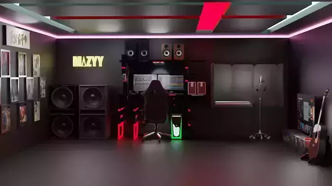 3D STUDIO SETUP 3D model