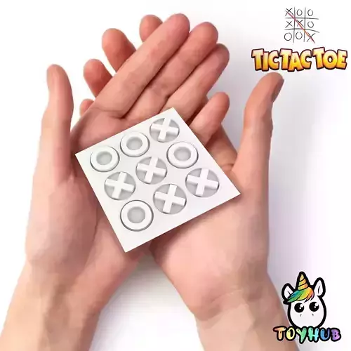 TIC TAC TOE POCKET EDITION v01 PLAY ANYTIME ANYWHERE 3D print model