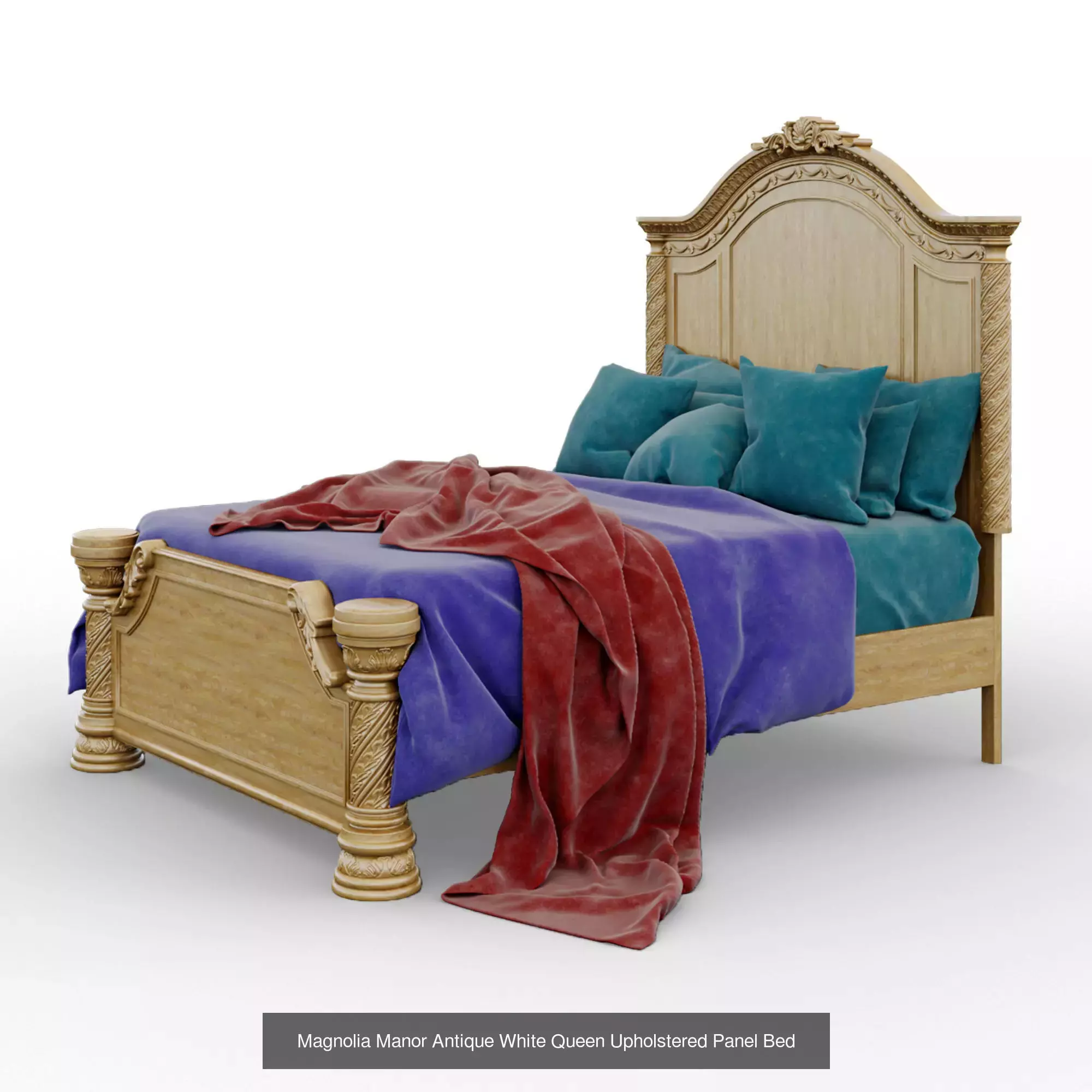 The beds 3D Model Collection_5