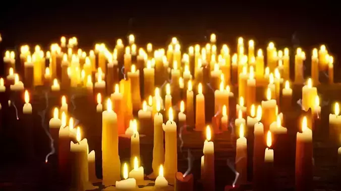 Mega Candles Pack 3D model