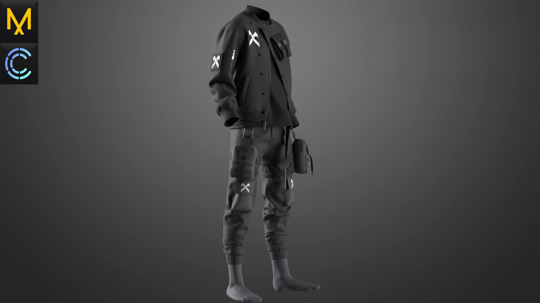 New Outfit Male A-pose OBJ mtl FBX ZPRJ mtl FBX ZPRJ 3D model_3