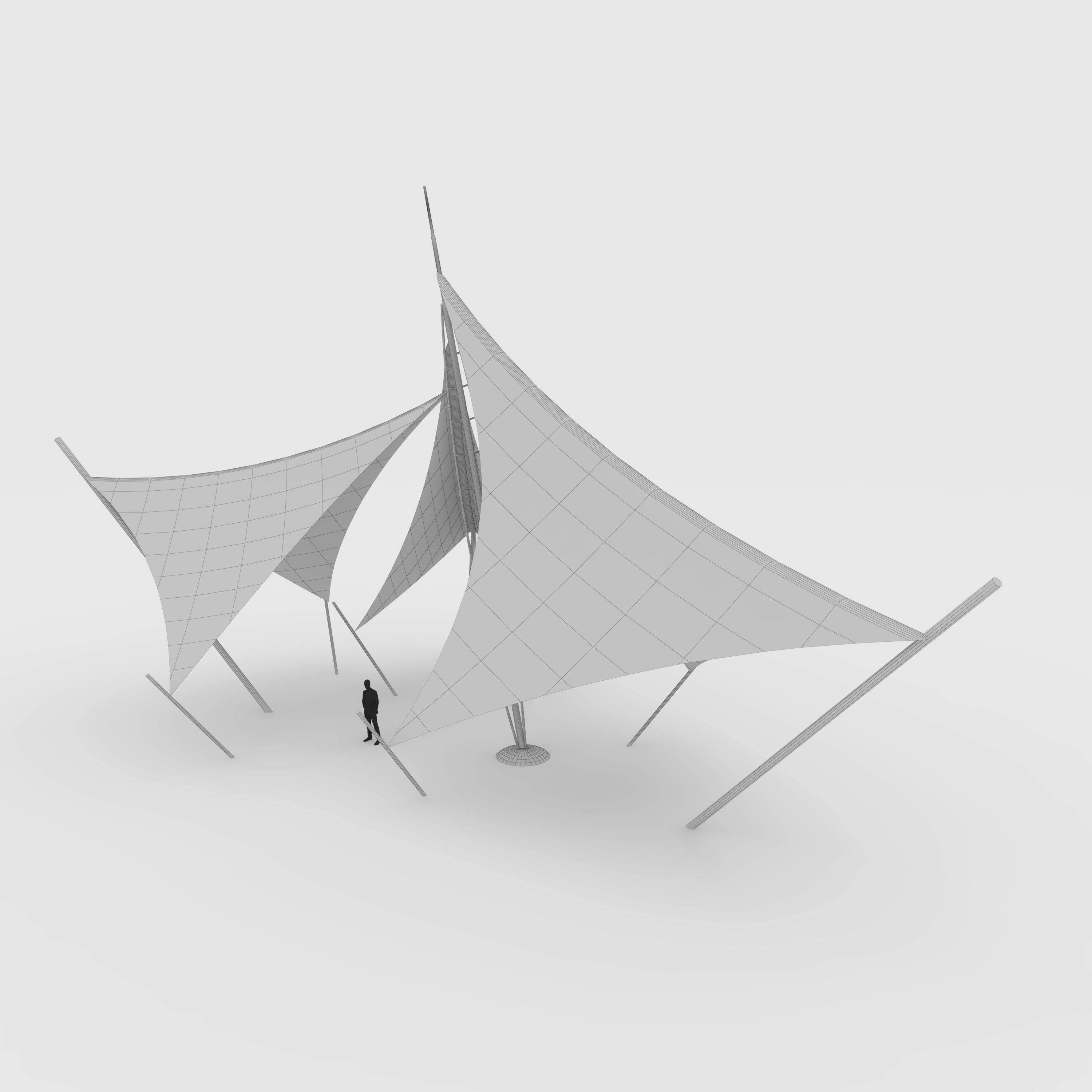 Membrane Tensile 3 3D model_29