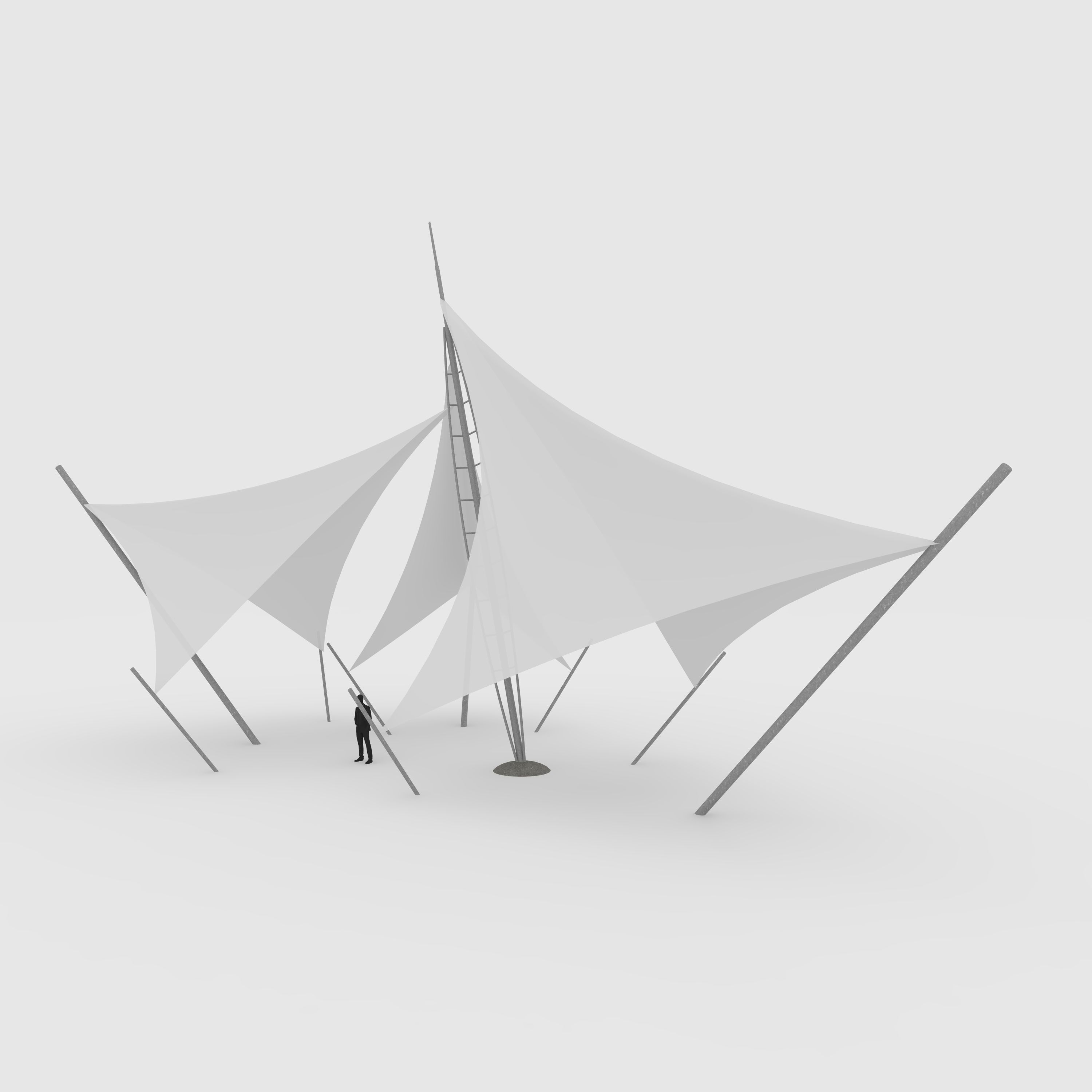 Membrane Tensile 3 3D model_4