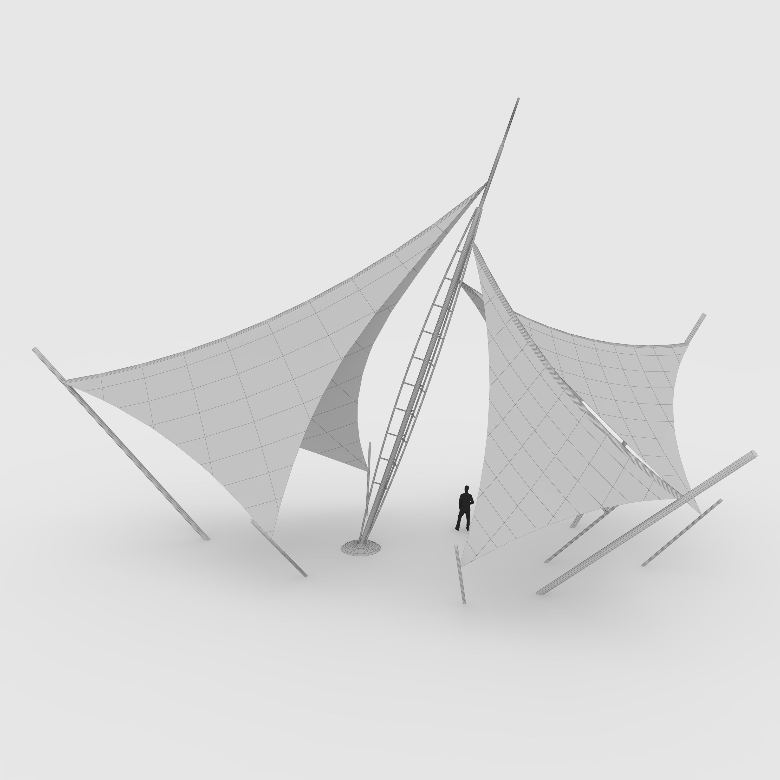 Membrane Tensile 3 3D model_33