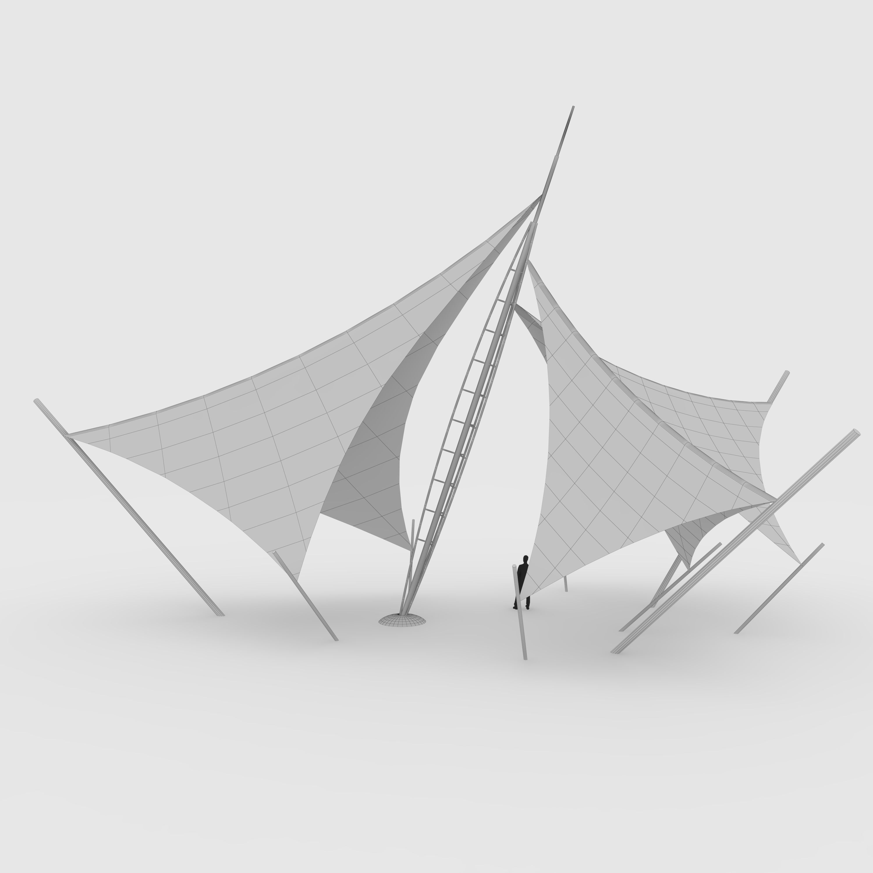 Membrane Tensile 3 3D model_9