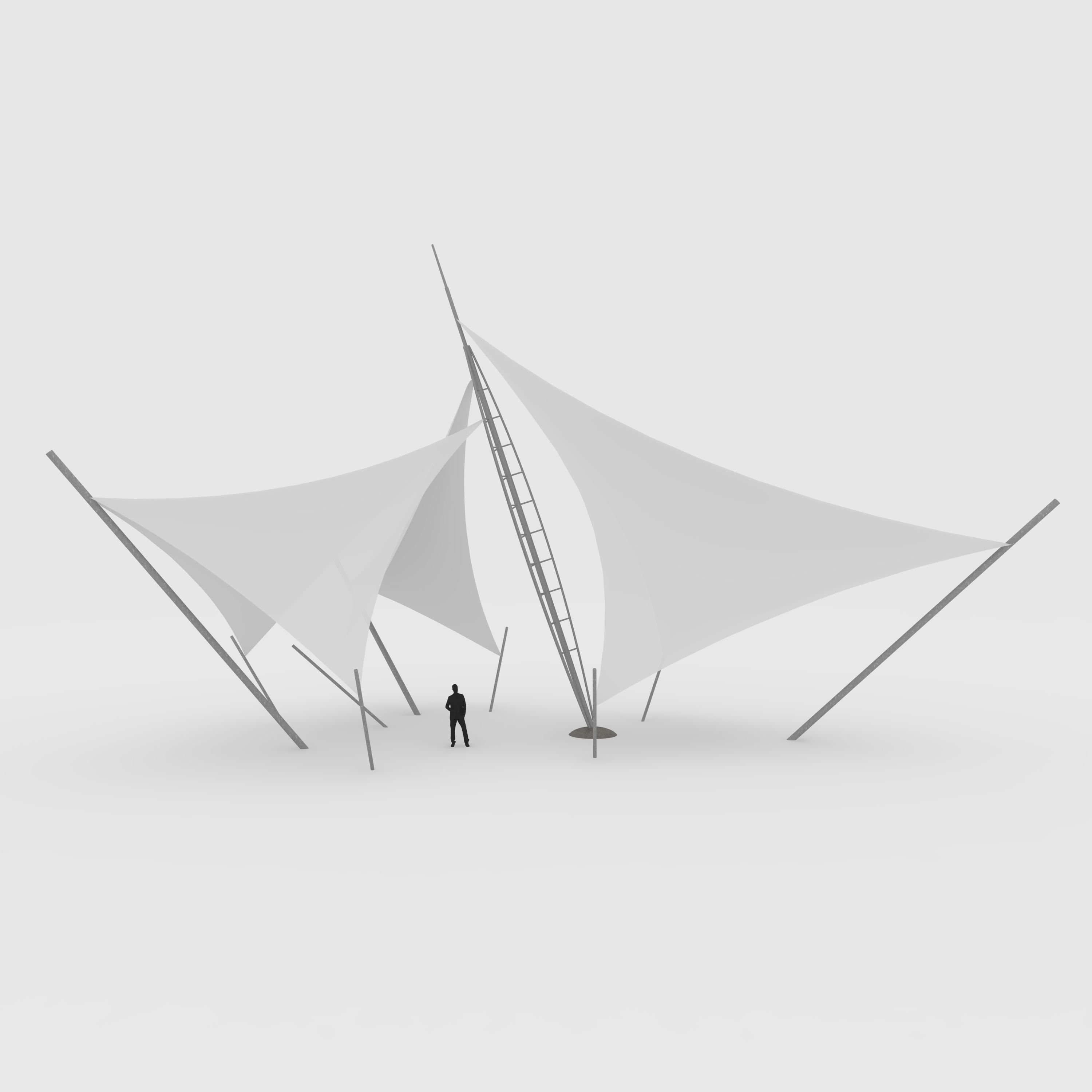 Membrane Tensile 3 3D model_2