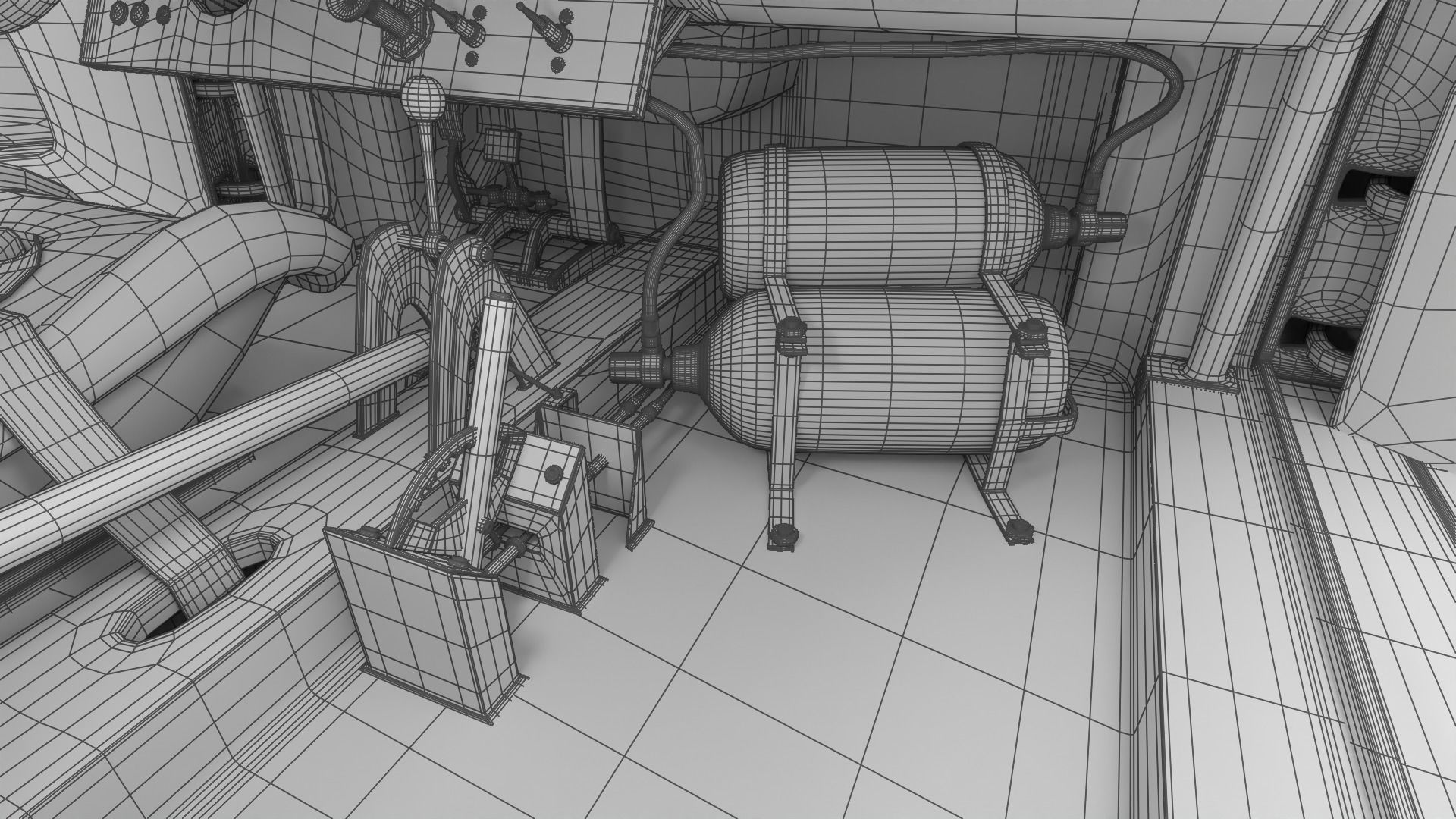 Porsche 935 K2 1977 Kremer  Racing HQ 3D model_51