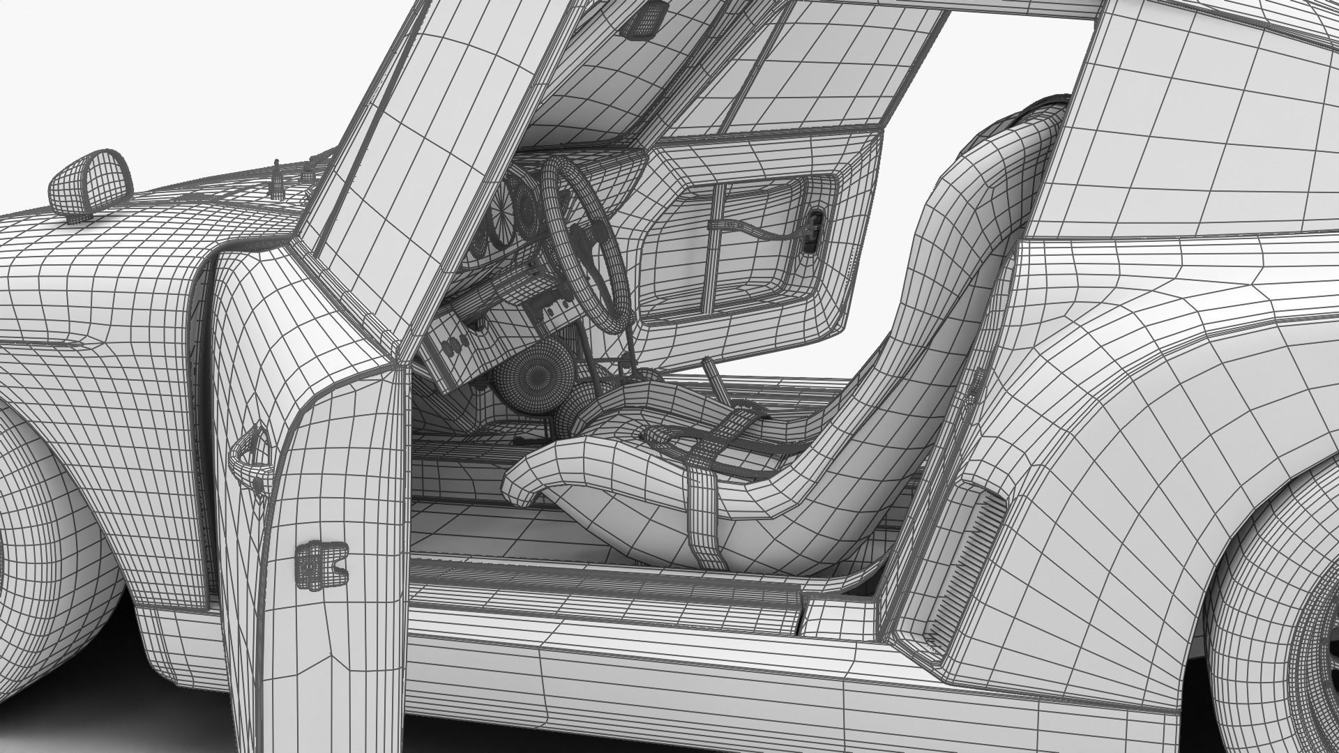 Porsche 935 K2 1977 Kremer  Racing HQ 3D model_39