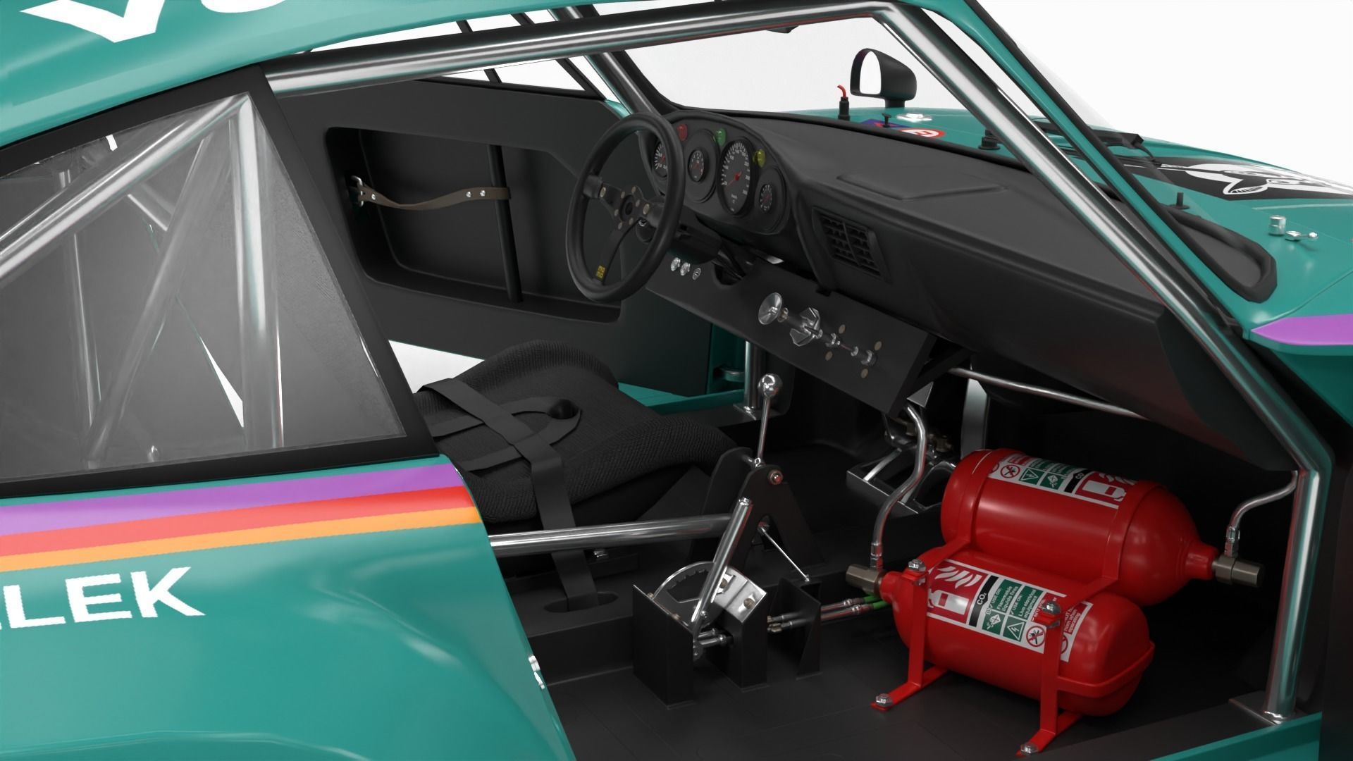 Porsche 935 K2 1977 Kremer  Racing HQ 3D model_17