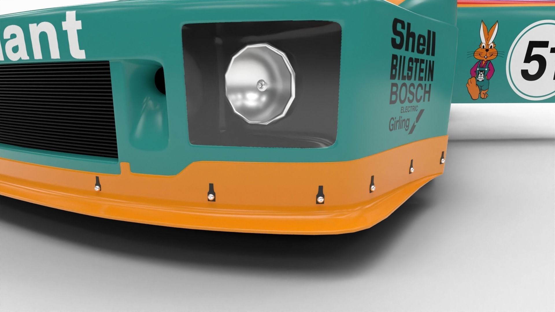 Porsche 935 K2 1977 Kremer  Racing HQ 3D model_21