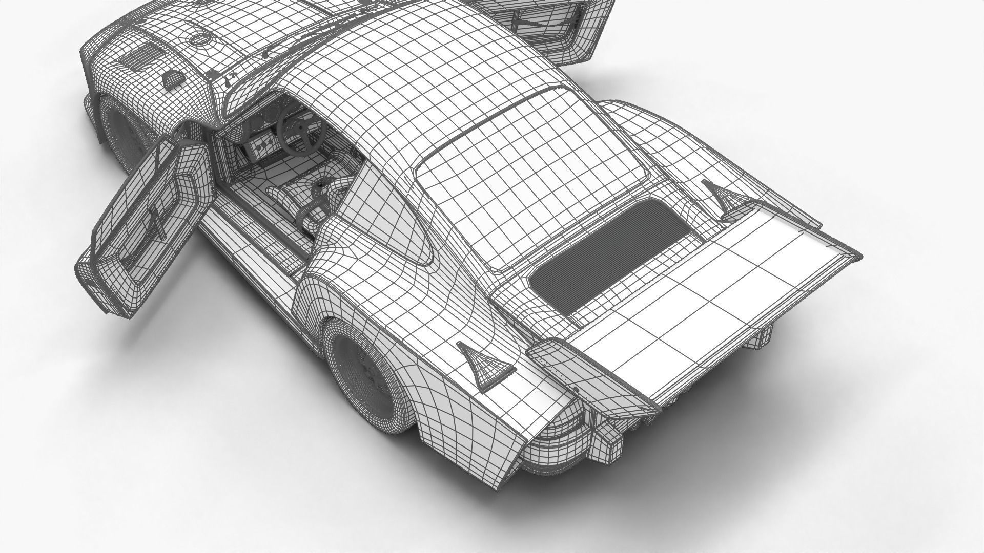 Porsche 935 K2 1977 Kremer  Racing HQ 3D model_38