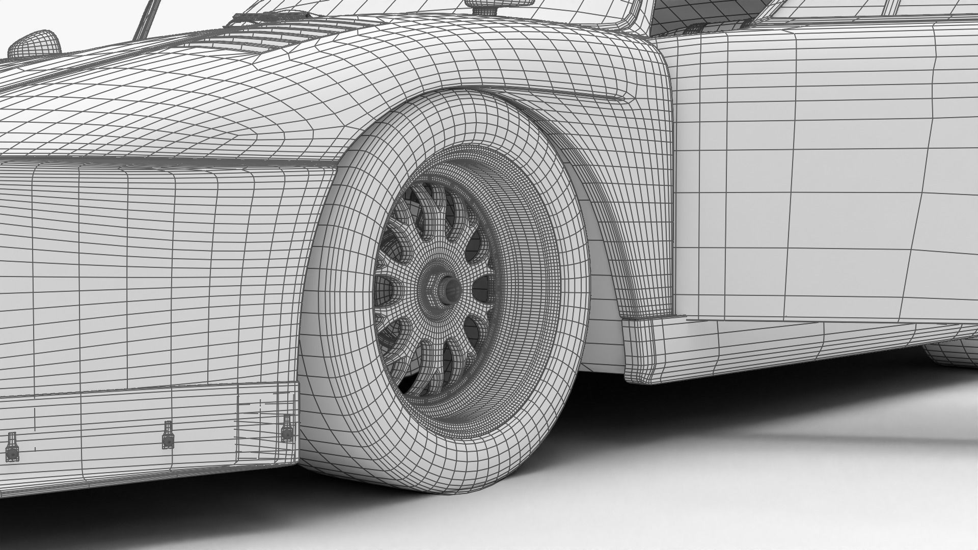 Porsche 935 K2 1977 Kremer  Racing HQ 3D model_31