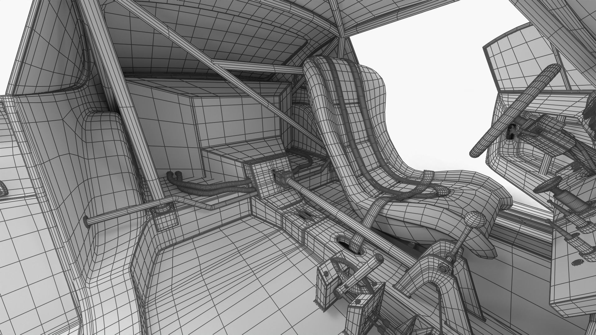 Porsche 935 K2 1977 Kremer  Racing HQ 3D model_50