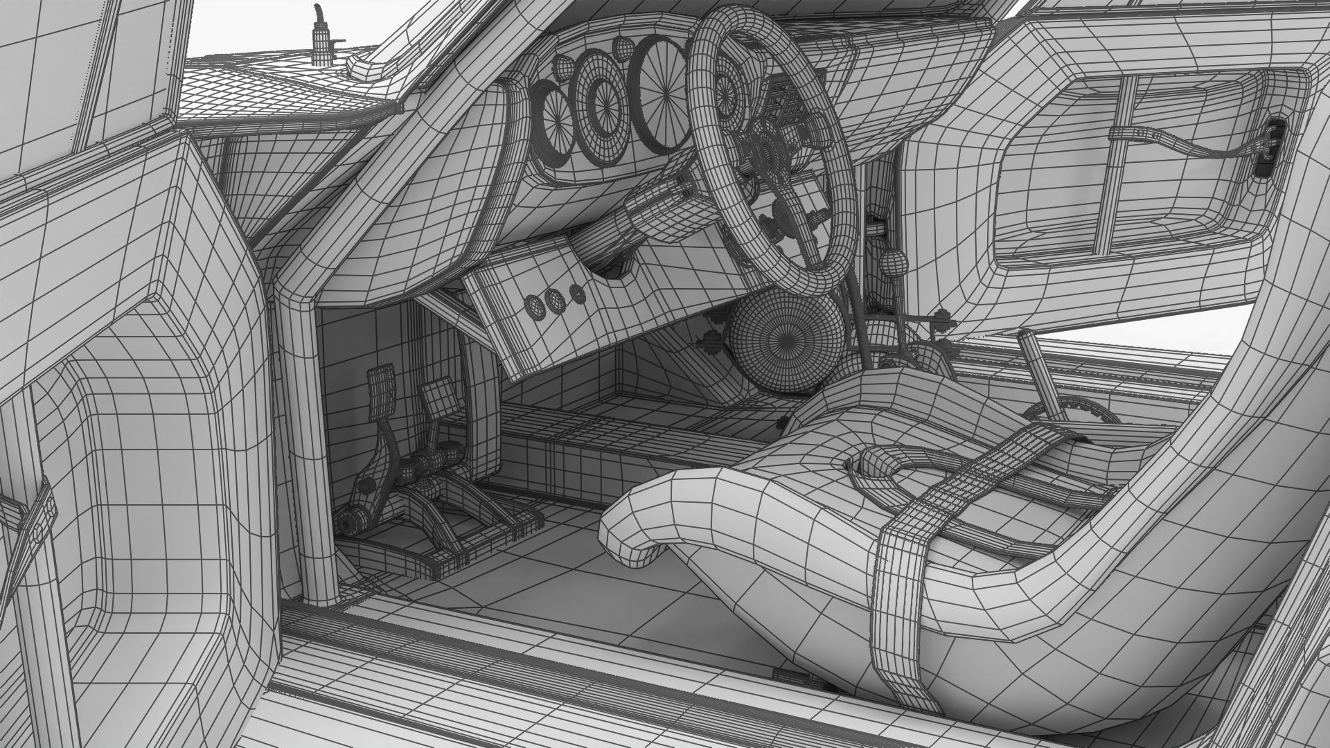 Porsche 935 K2 1977 Kremer  Racing HQ 3D model_41