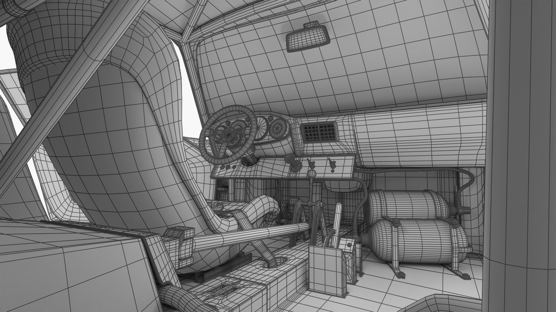 Porsche 935 K2 1977 Kremer  Racing HQ 3D model_48