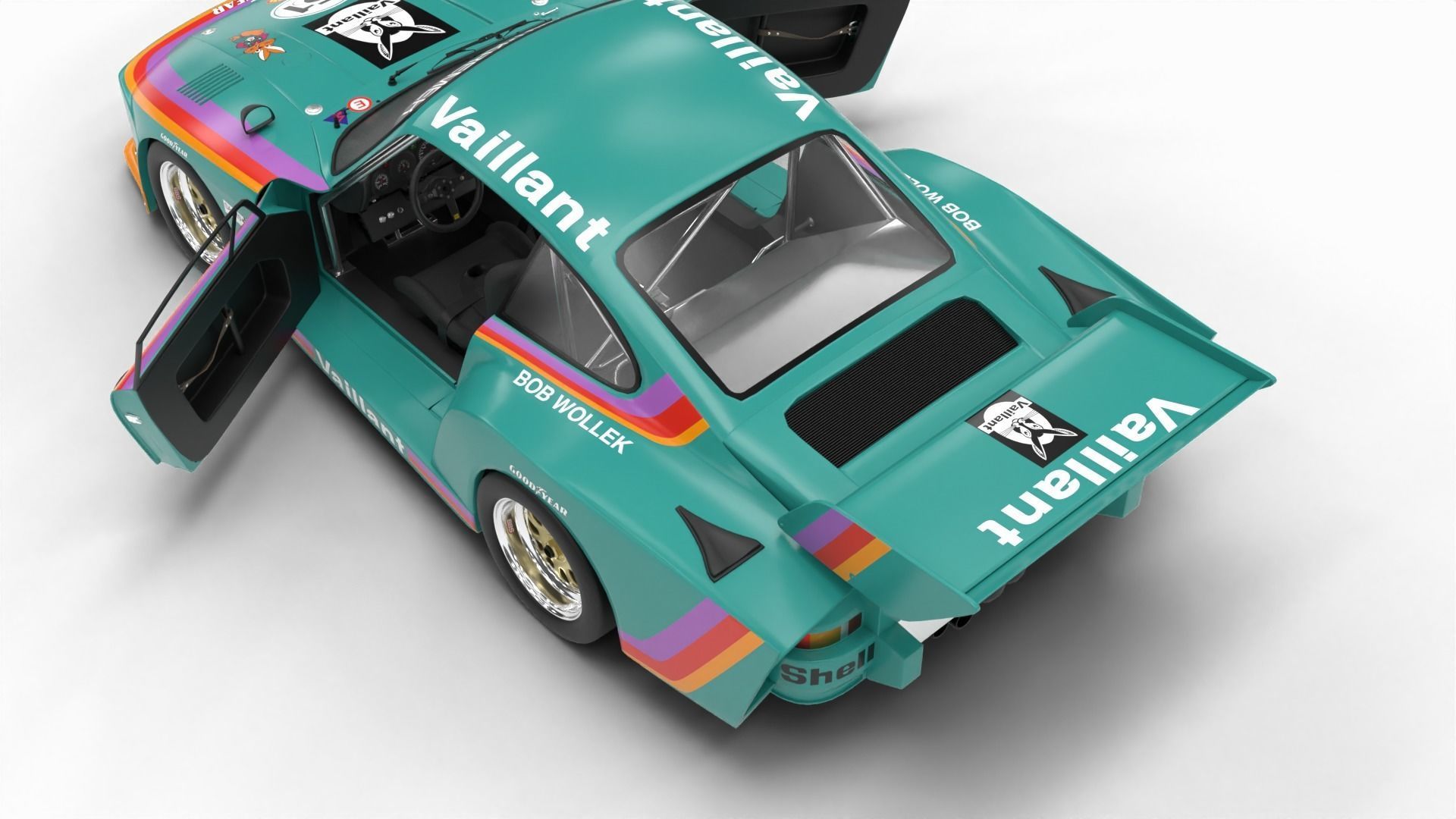 Porsche 935 K2 1977 Kremer  Racing HQ 3D model_13