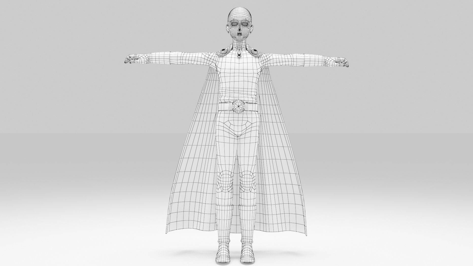 Saitama - One Punch Man 3D model_8