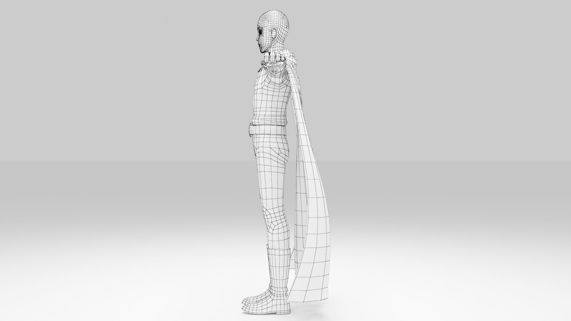 Saitama - One Punch Man 3D model_9