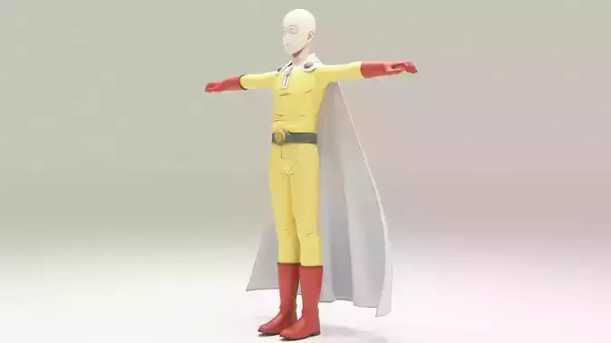 Saitama - One Punch Man 3D model