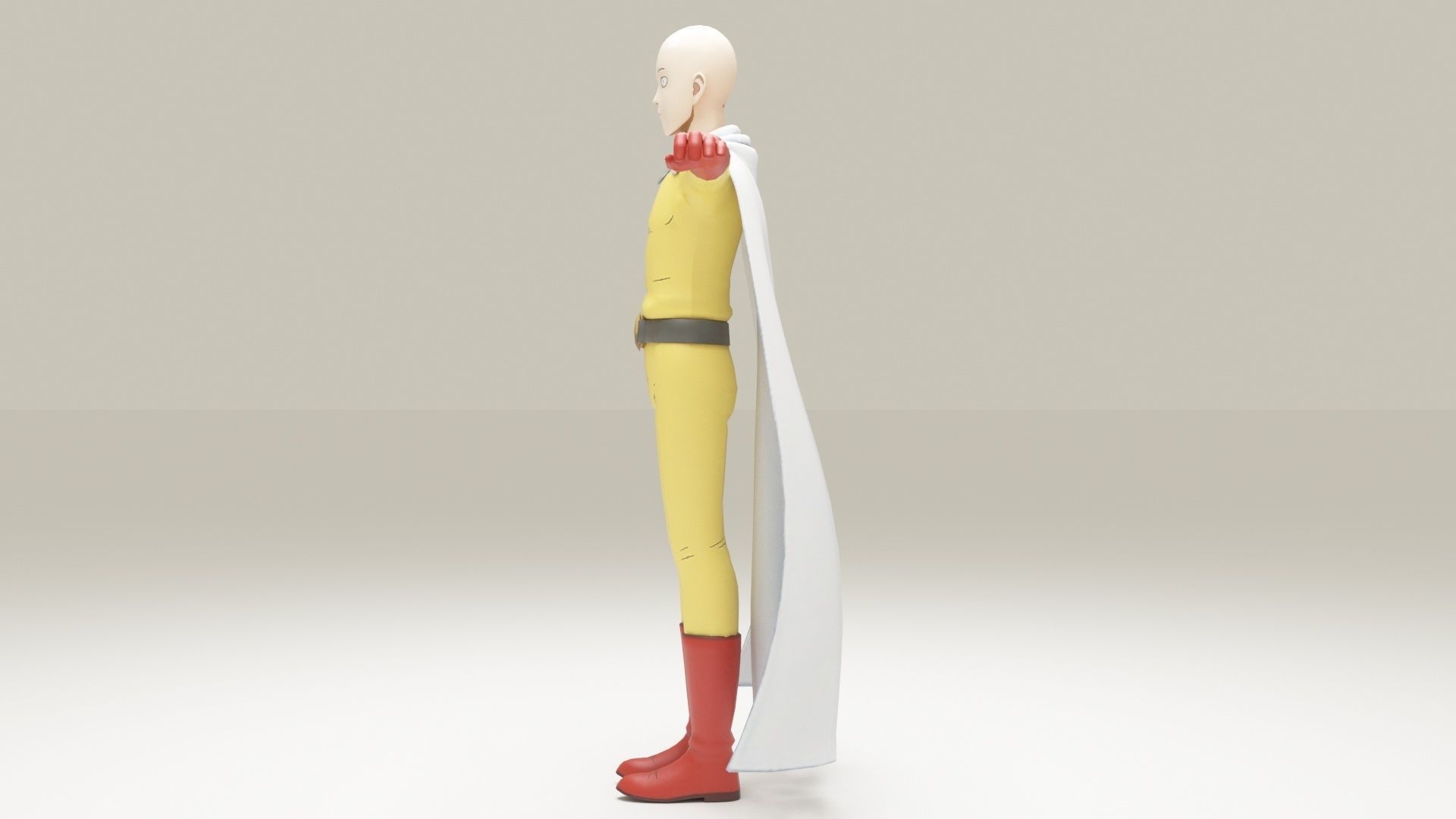 Saitama - One Punch Man 3D model_1