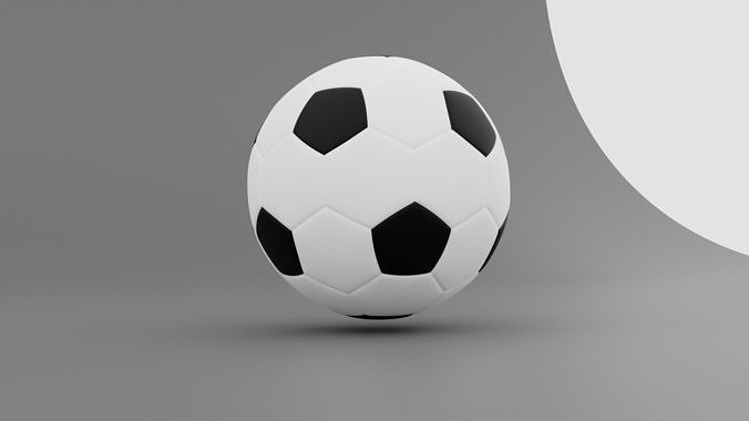 soccer ball 3D model