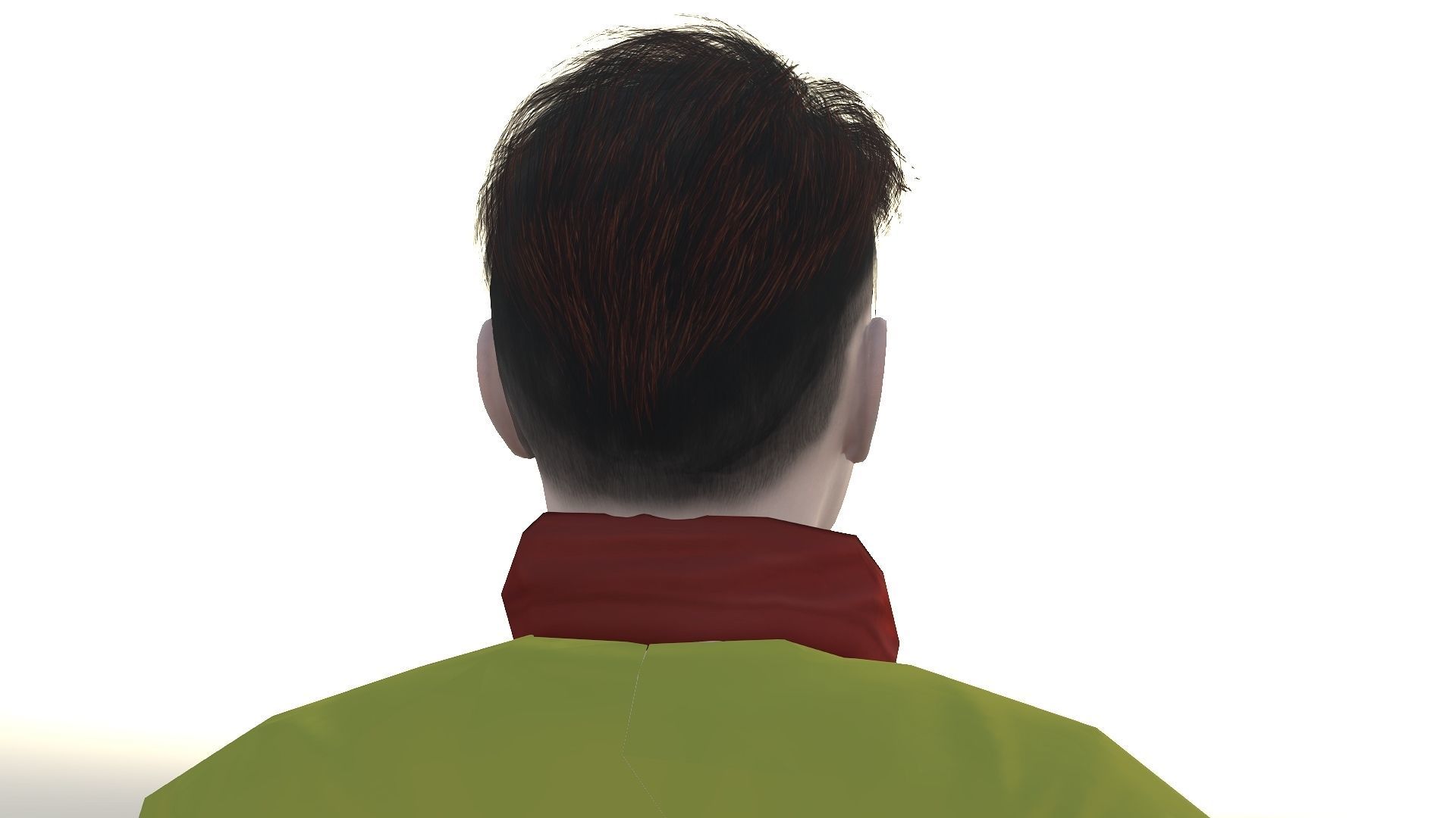 Tom Holland  Low-poly 3D model_17