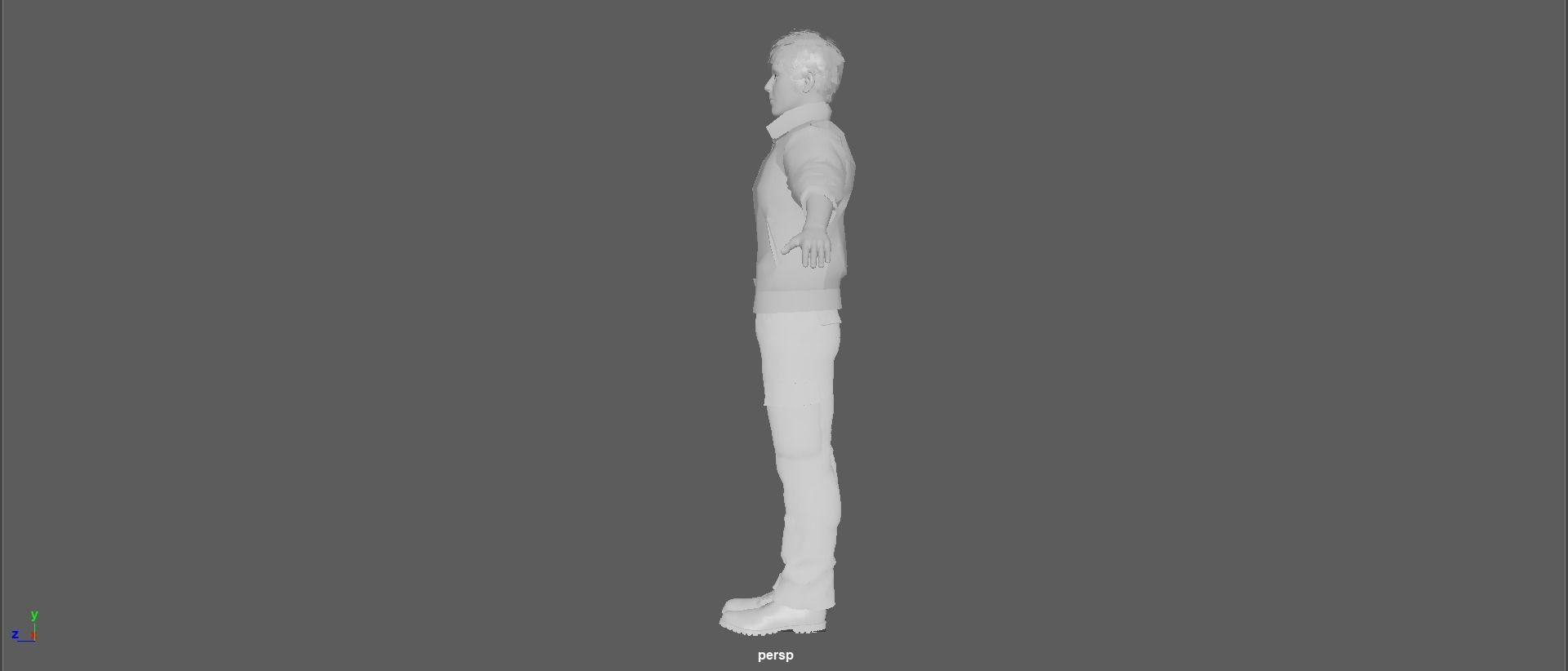 Tom Holland  Low-poly 3D model_35