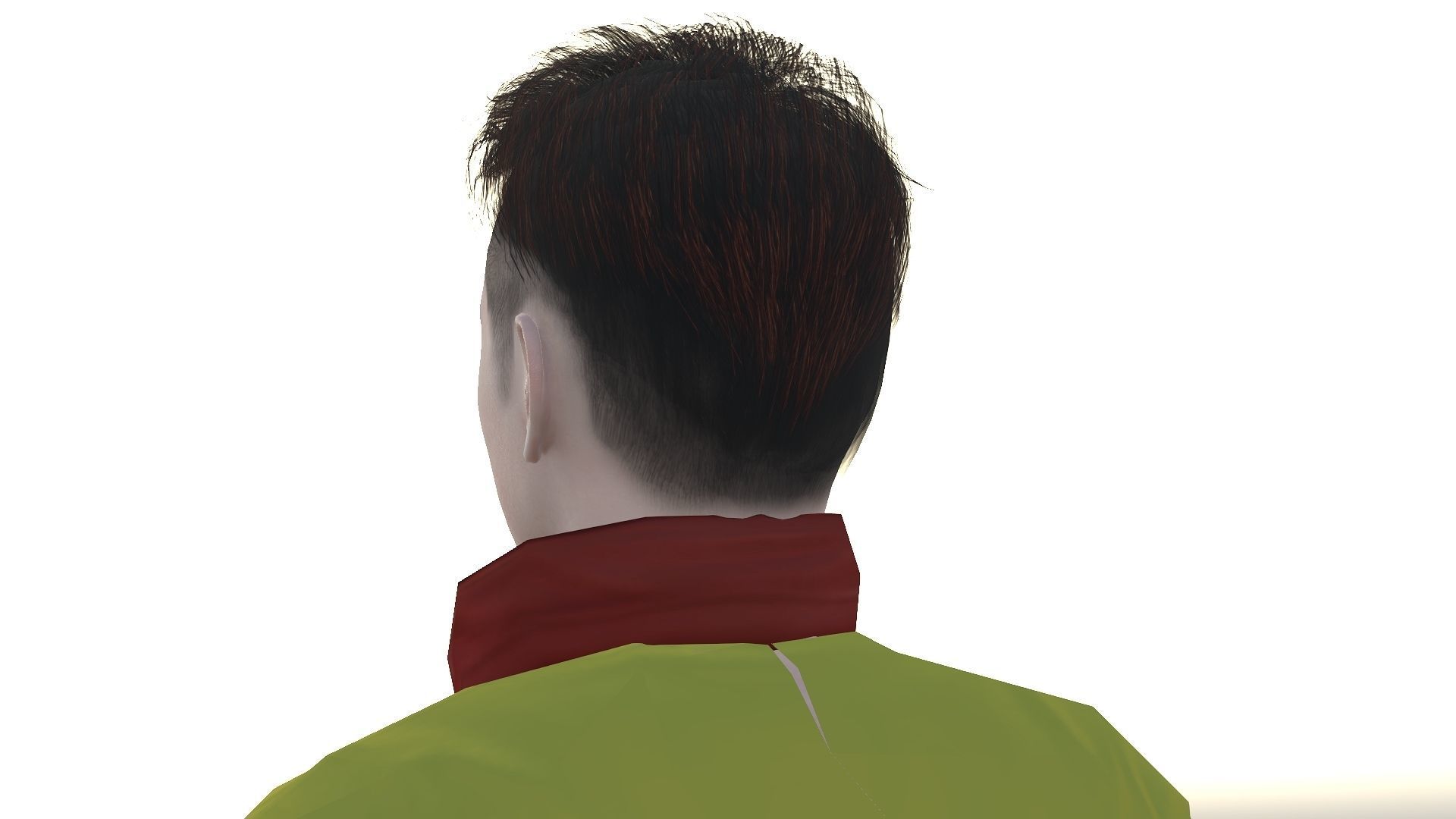 Tom Holland  Low-poly 3D model_21