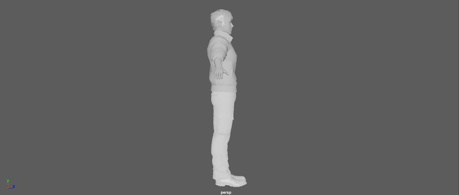 Tom Holland  Low-poly 3D model_33