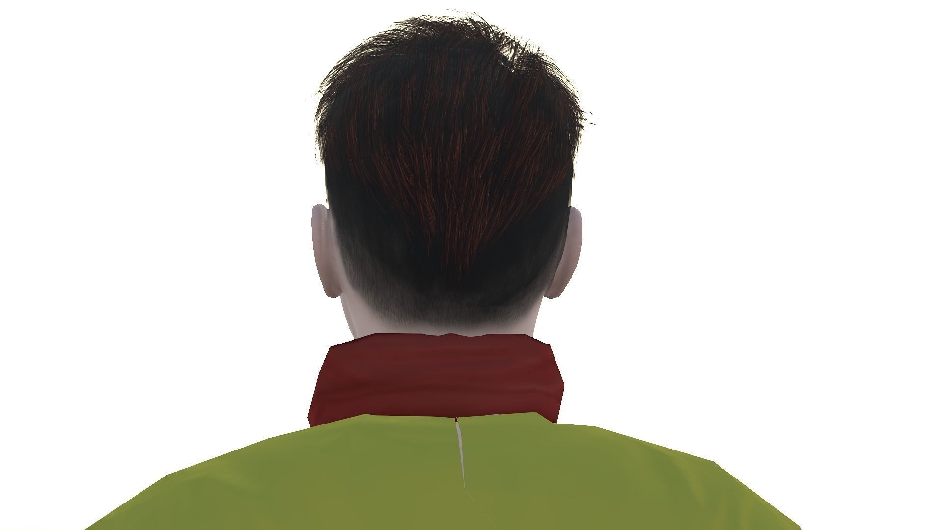 Tom Holland  Low-poly 3D model_19