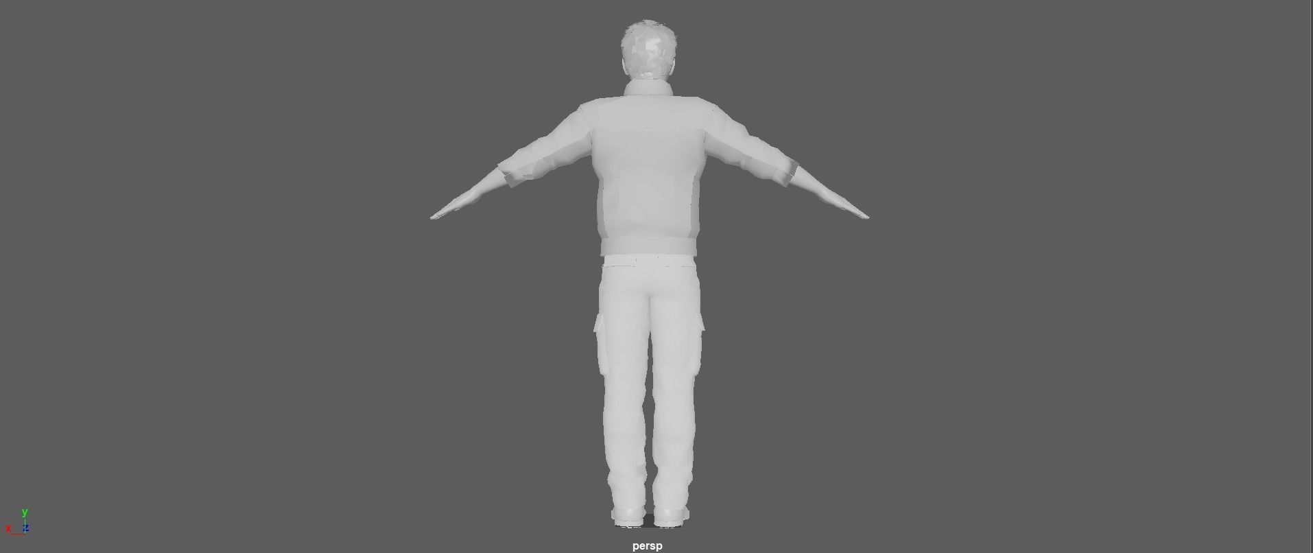Tom Holland  Low-poly 3D model_34
