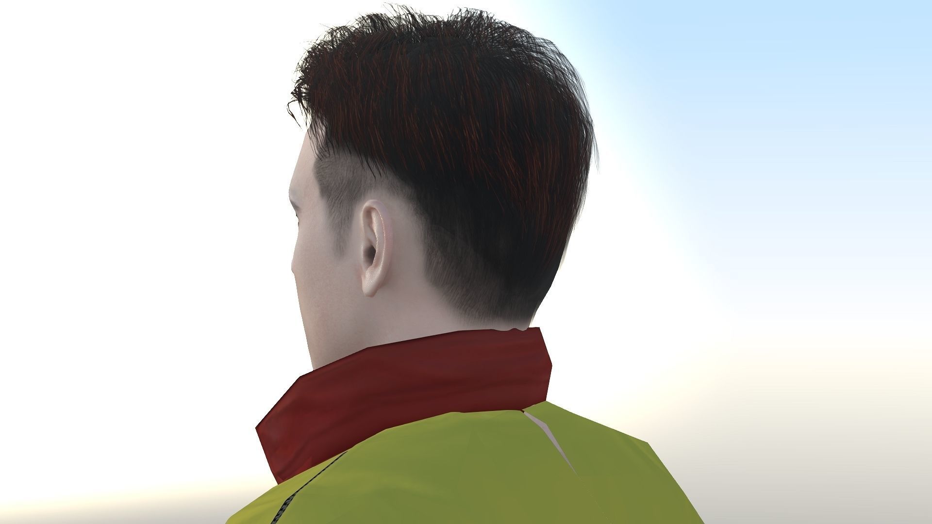 Tom Holland  Low-poly 3D model_22