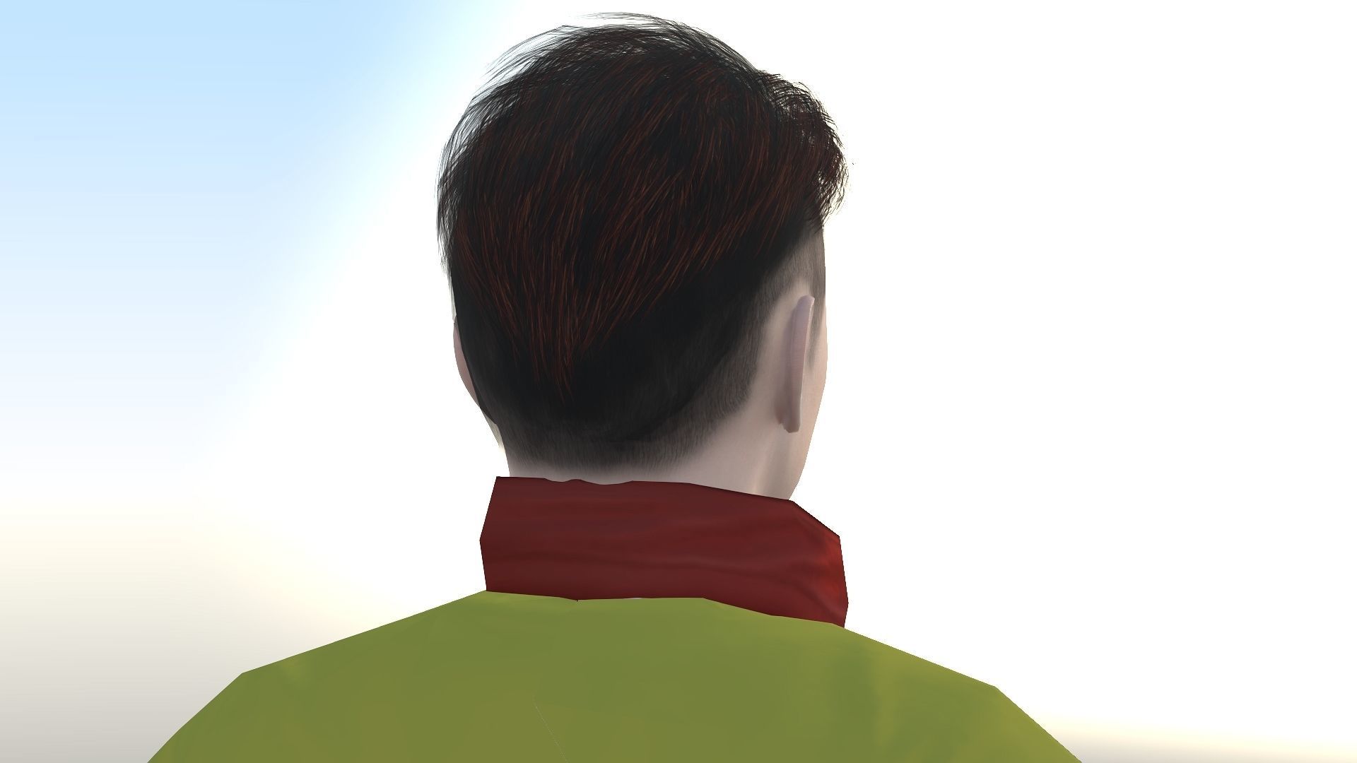 Tom Holland  Low-poly 3D model_16