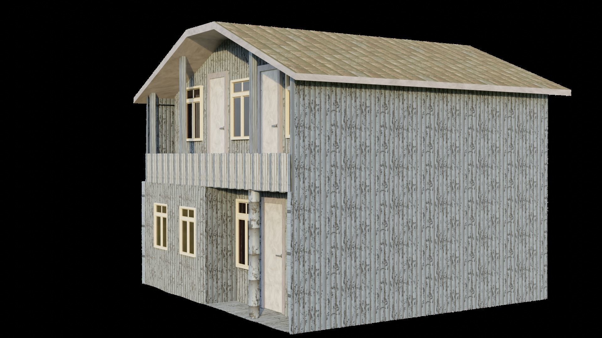 Old House 3D model_9