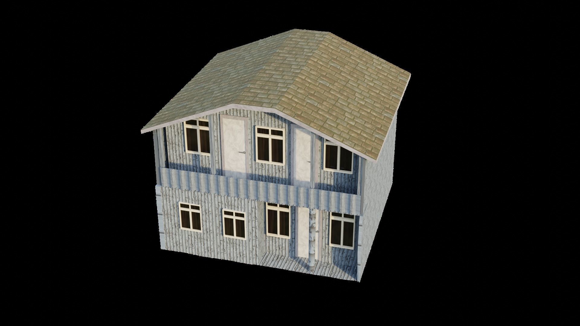 Old House 3D model_6
